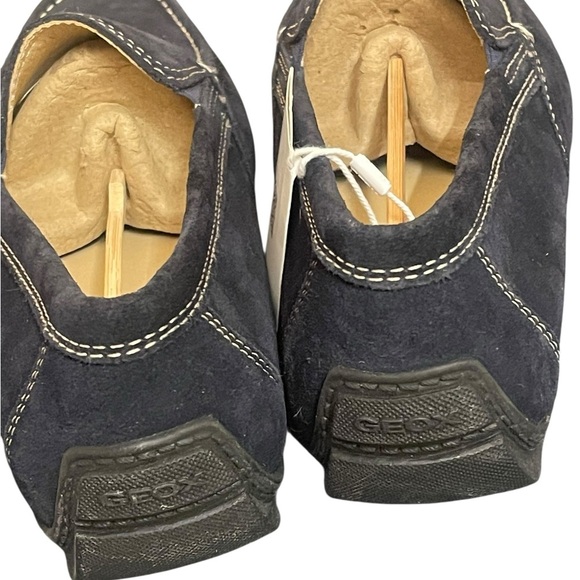 GEOX Respira Men Navy Breathable Italian Patent Suede
Driving Shoes size 43.5 - Picture 12 of 15